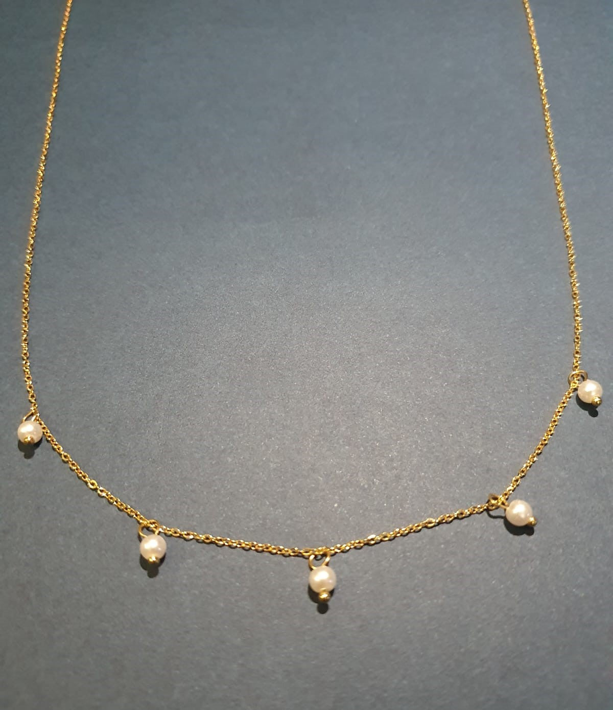 Collar elegante perlitas